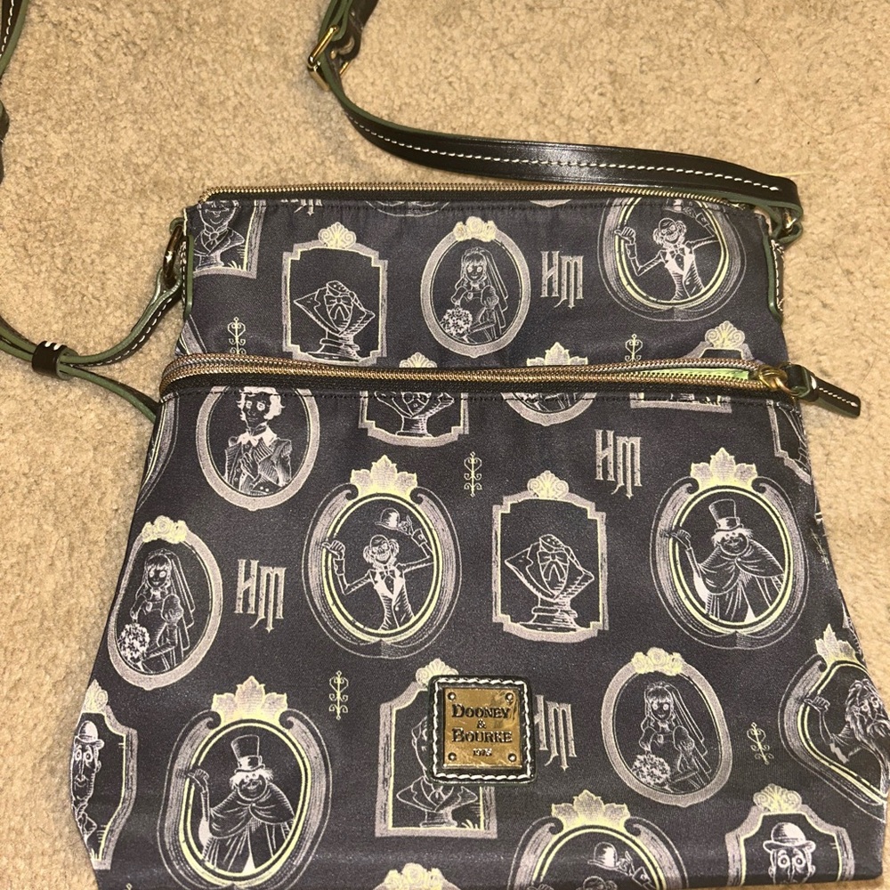 Dooney & Bourke Haunted Mansion Crossbody Bag with Adjustable Strap